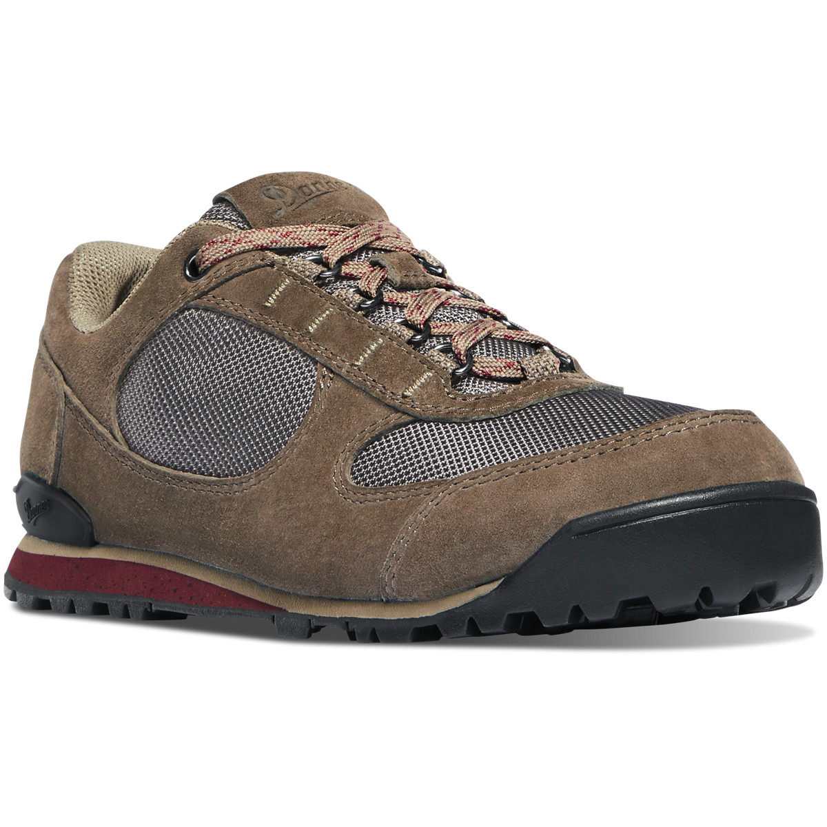 Danner Womens Jag Low Hiking Shoes Dark Brown - RHG096324